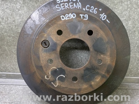 ФОТО Гальмівний диск задній для Nissan Serena IV C26 (10-16) Київ