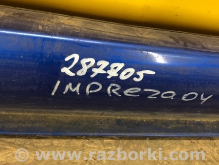 ФОТО Накладка порогу зовнішня для Subaru Impreza II GD GG (00-07) Київ
