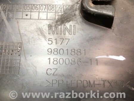 ФОТО Накладка крила (розширювач арки) для MINI R60 Countryman (06-16) Київ