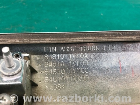 ФОТО Накладка кришки багажника для Nissan Rogue (08-14) Київ