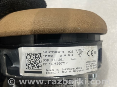 ФОТО Подушка безопасности в руль для Porsche Macan I 95B +FL (13-18) Київ
