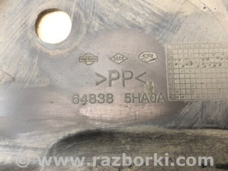 ФОТО Захист двигуна для Nissan Qashqai/Roque Sport J11 (13-21) Київ