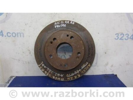 ФОТО Гальмівний диск задній для Honda Accord VII CL7/CL9 (02-08) Київ