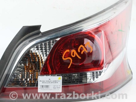 ФОТО Фонарь правый с дефектом для Nissan Altima L33 Київ