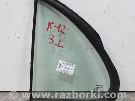 ФОТО Стекло двери задней левой (форточка) для Nissan Micra K12 (02-10) Київ