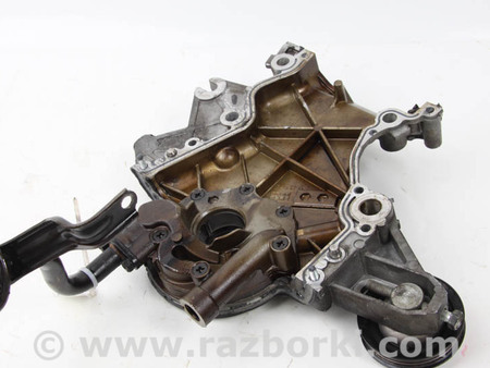 ФОТО Крышка двигателя передняя с масляным насосом для Nissan Note E11 (2006-2013) Київ