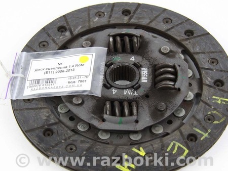ФОТО Диск сцепления для Nissan Note E11 (2006-2013) Київ