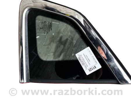 ФОТО Стекло в кузов заднее правое с хромом для Nissan Qashqai/Roque Sport J11 (13-21) Київ