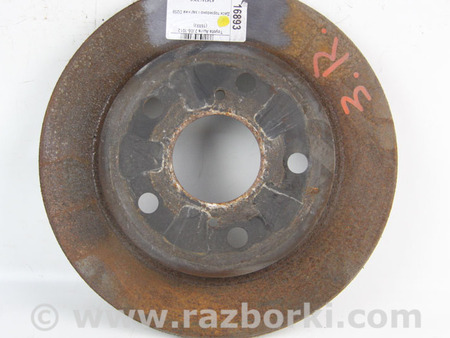 ФОТО Диск тормозной задний для Toyota Auris E150 (06-12) Київ