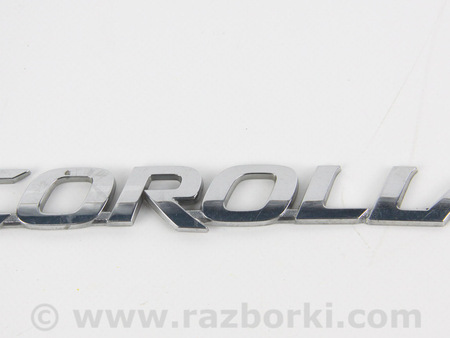 ФОТО Надпись крышки багажника для Toyota Corolla E140/E150 (11.2006-08.2013) Київ