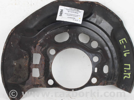 ФОТО Щиток тормозного диска передний правый для Toyota Corolla E16/E17 (2012-2018) Київ