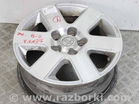 ФОТО Диск колесный R16 1шт. для Toyota Sienna (03-10) Київ