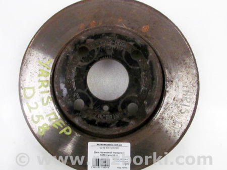 ФОТО Диск тормозной передний для Toyota Yaris (05-11) Київ