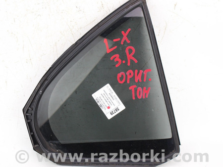 ФОТО Стекло двери задней правой (форточка) оригинальная тонировка для Mitsubishi Lancer X 10 (08-17) Київ
