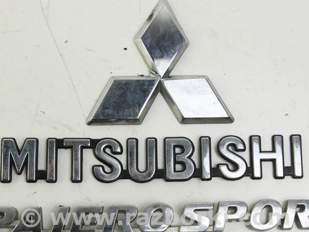 ФОТО Эмблема на крышку багажника для Mitsubishi Pajero Sport II (08-15) Київ