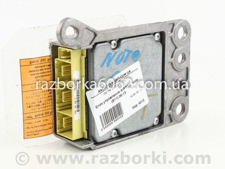 ФОТО Блок управления AIRBAG для Nissan Note E11 (2006-2013) Київ
