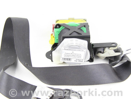 ФОТО Ремень безопасности передний левый черный для Toyota Corolla E140/E150 (11.2006-08.2013) Київ