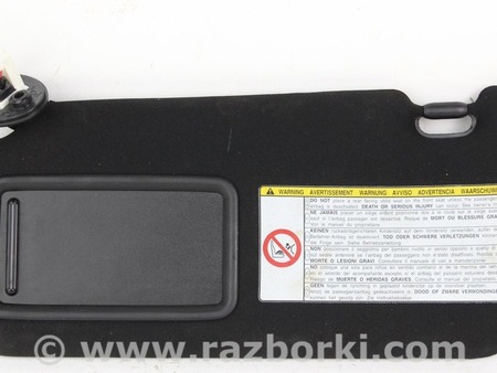 ФОТО Козырёк солнцезащитный левый черный для Lexus CT200 ZWA10 +рест (11-17) Київ