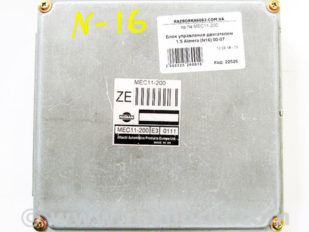 ФОТО Блок управления двигателем для Nissan Almera N16 (00-06) Київ