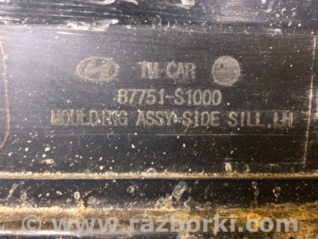 ФОТО Накладка порогу зовнішня для Hyundai Santa Fe IV TM (18-23) Київ
