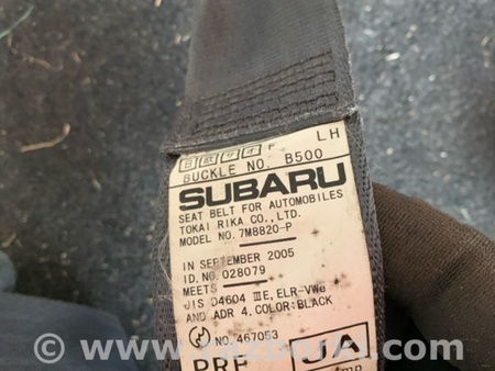 ФОТО Ремень безопасности водителя для Subaru Forester SG S11 (02-08) Київ