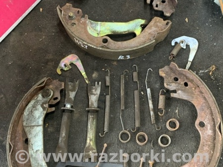ФОТО Комплект колодок и механизмов ручного торомоза для Subaru Forester SG S11 (02-08) Київ
