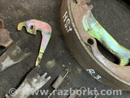 ФОТО Комплект колодок и механизмов ручного торомоза для Subaru Forester SG S11 (02-08) Київ