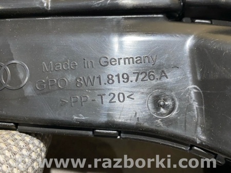 ФОТО Воздуховод печки для Audi (Ауди) A4 V B9 - 8W (2015-) Київ