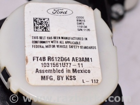 ФОТО Ремень безопасности для Ford Edge 2 CD539 (15-24) Одеса