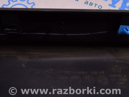 ФОТО Накладка порога для Jeep Cherokee KL (2013-2023) Одеса