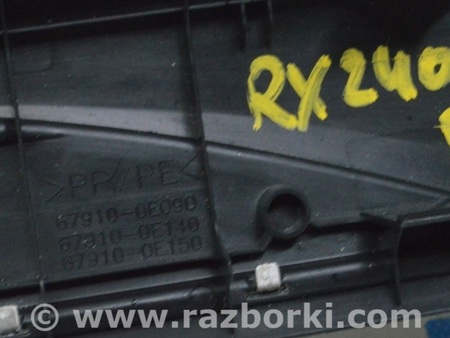 ФОТО Отделка стоек и проемов для Lexus RX350 V AL30 (2022-) Одеса
