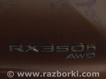 ФОТО Дверь багажника для Lexus RX350 V AL30 (2022-) Одеса