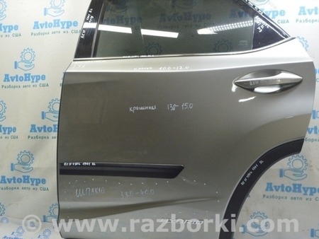 ФОТО Дверь задняя левая для Lexus RX350/450 IV AL20 (15-22) Одеса