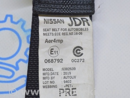 ФОТО Ремень безопасности для Nissan LEAF (2018-) Одеса