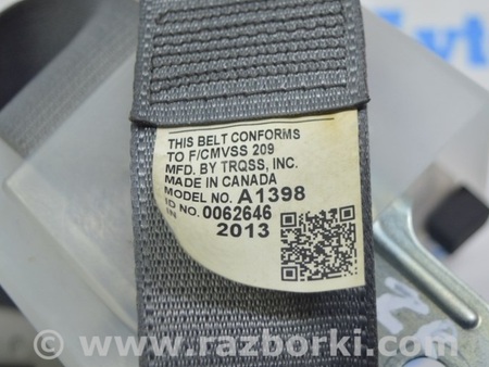 ФОТО Ремень безопасности для Toyota Camry 50 XV50 (11-14) Одеса