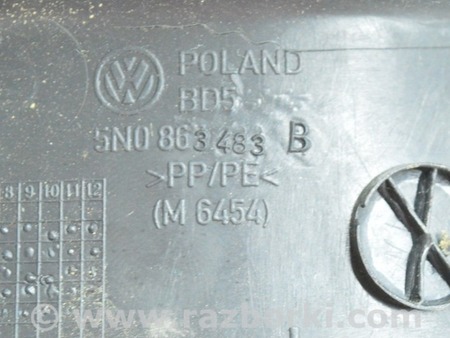 ФОТО Отделка стоек и проемов для Volkswagen Tiguan (11-17) Одеса