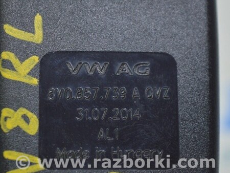ФОТО Ремень безопасности для Audi (Ауди) A3 III 8V (12-20) Одеса