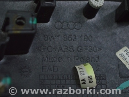 ФОТО Передняя панель для Audi (Ауди) A4 V B9 - 8W (2015-) Одеса