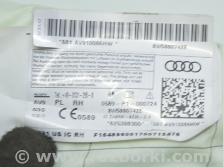 ФОТО Безопасность / airbags для Audi (Ауди) A4 V B9 - 8W (2015-) Одеса