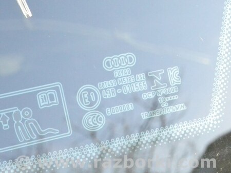 ФОТО Боковая форточка для Audi (Ауди) A7 C8 (10.2017-...) Одеса