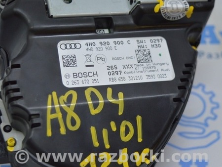 ФОТО Щиток приборов для Audi (Ауди) A8 III D4 4H (09-17) Одеса