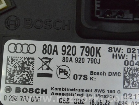 ФОТО Щиток приборов для Audi (Ауди) Q5 II FY (17-24) Одеса
