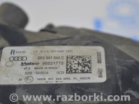 ФОТО Оптика передняя для Audi (Ауди) Q5 I 8R (08-17) Одеса