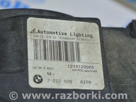 ФОТО Оптика передняя для BMW X3 II F25 (10-17) Одеса