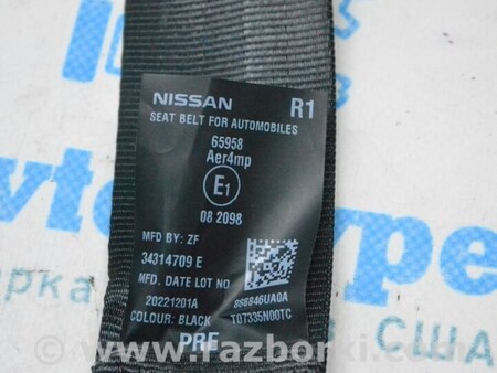 ФОТО Ремень безопасности для Nissan Qashqai J12 (2021-) Одеса