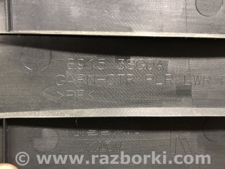 ФОТО Отделка стоек и проемов для Nissan Sentra B17 (12-19) Одеса