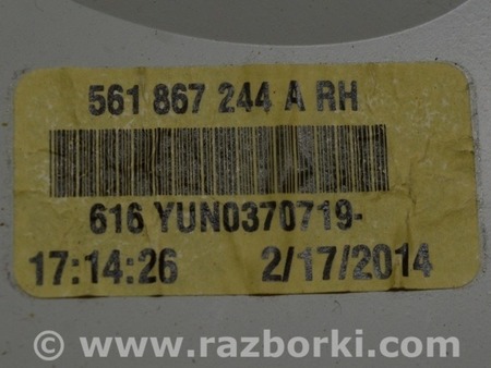 ФОТО Отделка стоек и проемов для Volkswagen Passat B7 (09.2010-06.2015) Одеса