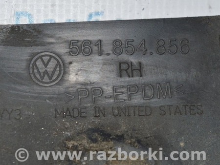 ФОТО Брызговик для Volkswagen Passat B7 (09.2010-06.2015) Одеса