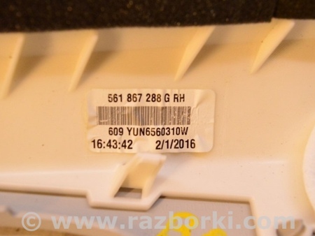 ФОТО Отделка стоек и проемов для Volkswagen Passat B8 (2014-2023) Одеса