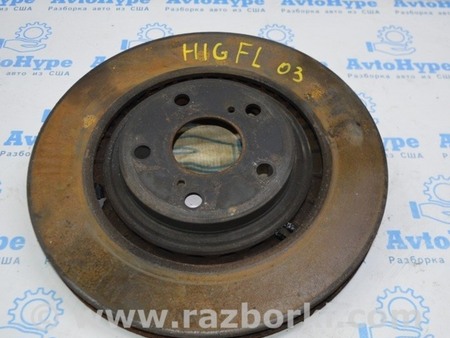 ФОТО Диск тормозной для Toyota Highlander (13-19) Одеса